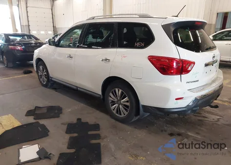 2018 Nissan Pathfinder Sv z USA, uszkodzony, nr VIN 5N1DR2MN8JC622236